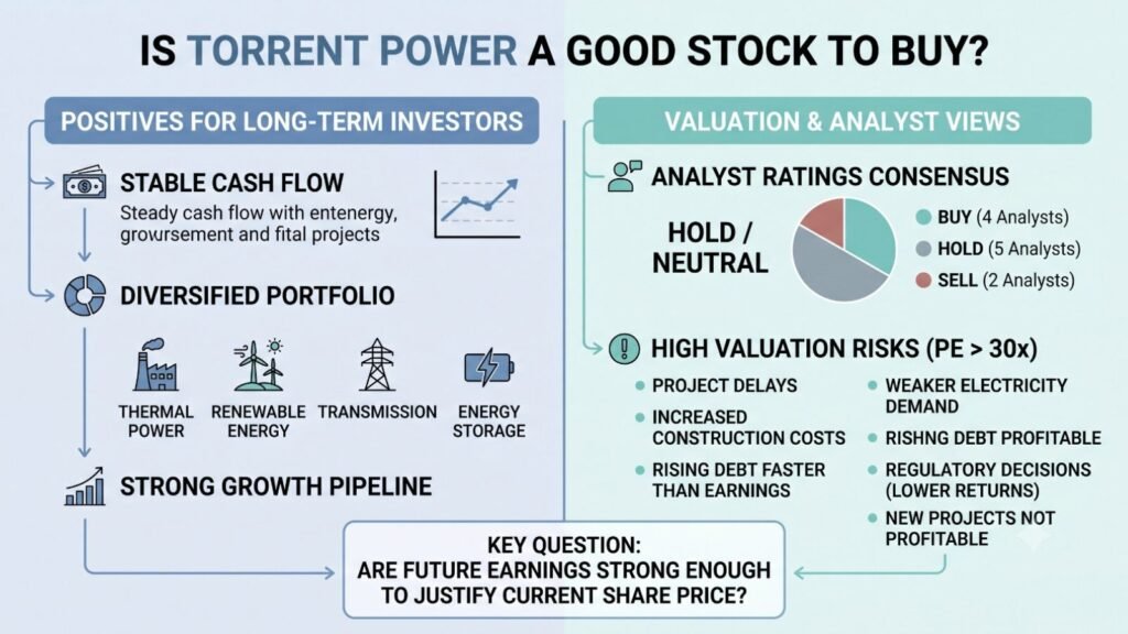 Torrent Power stock analysis: Positives, risks, and analyst views on TORNTPOWER.